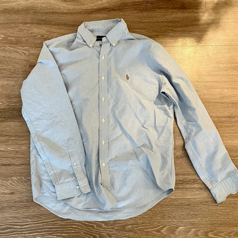 Ralph Lauren blue dress shirt